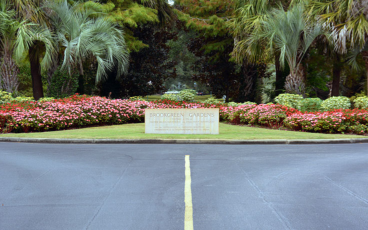 The entrance to Brookgreen Gardens in Murrell's Inlet, SC