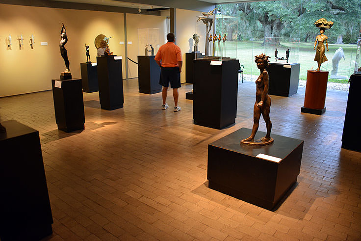 Sculpture gallery at Brookgreen Gardens in Murrell's Inlet, SC