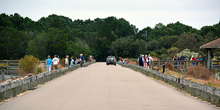Huntington Island State Park access road