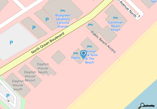 Oceanfront 3 Bedroom Condo at Nice Resort + Official On-Site Rental Privileges map location