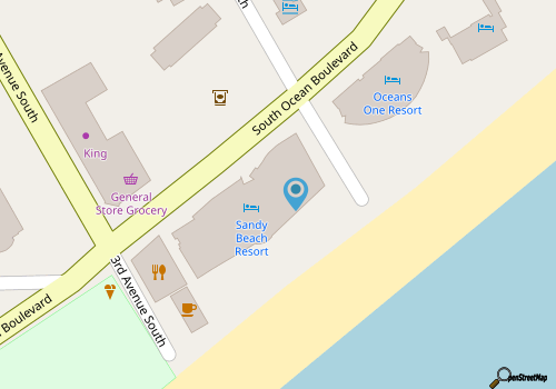 Stunning Corner Unit - 3 Oceanfront Bedrooms map location