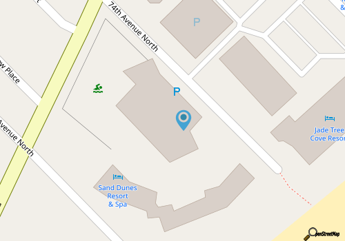 Sand Dunes Resort Unit 1202 - Ocean view! map location