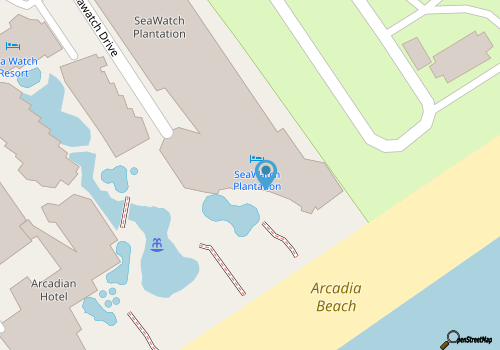 Sea Watch North 1016 - Spectacular Views From This Updated Oceanfront 3 Bedroom Retreat! map location