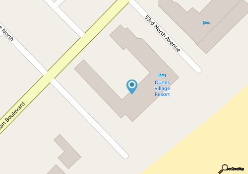 1BR Indoor Water Park in Oceanview's Dunes Village map location