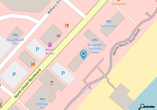 Oceanfront Suite -Near SkyWheel and Pier! Yachtsman 504 map location