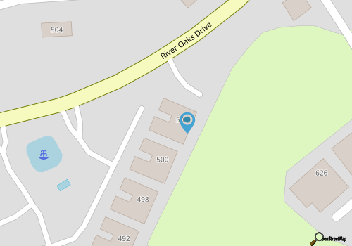 1st floor w/ Great Views of River Oaks Course map location