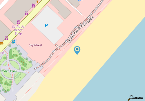 Bluegreen SeaGlass Tower - 1 Bedroom Condo map location