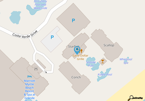Marriott's OceanWatch | Two-Bedroom Villa map location