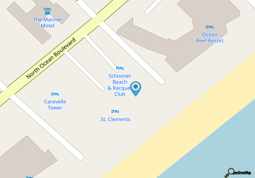 Willow Bay Resort  map location