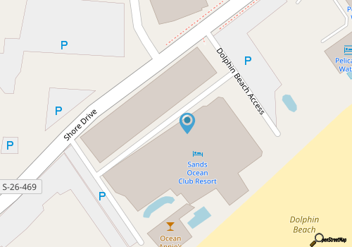 New Listing! Sands Ocean Club #1134 map location