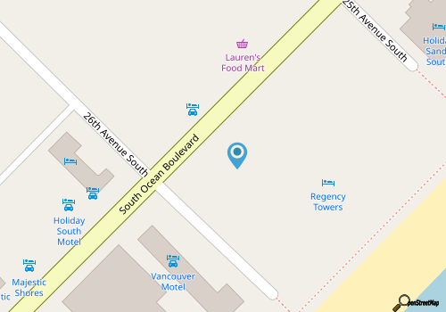 Regency Towers, close to map location