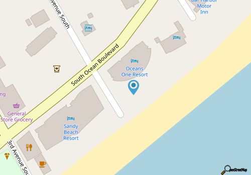 2Bedrooms/2bath-Sleep 6 Place at The Myrtle Beach map location