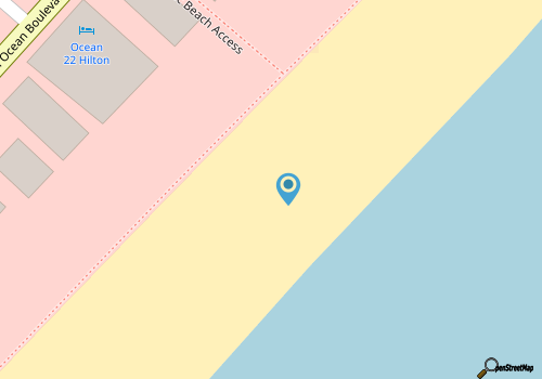 Ocean 22 by Hilton Grand Vacations – The Ultimate Myrtle Beach Escape map location