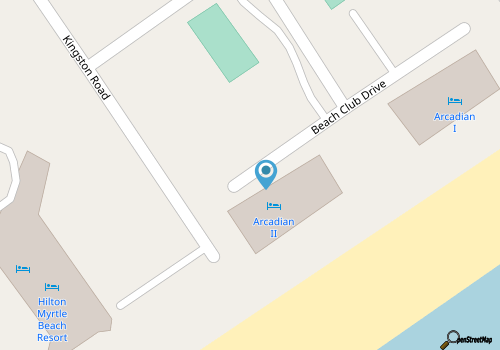 Arcadian II 2BR/2BA | Oceanfront w/ Pool & Balcony map location