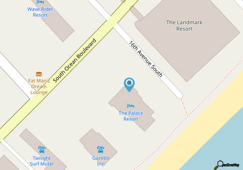 The Palace Resort #1114 map location