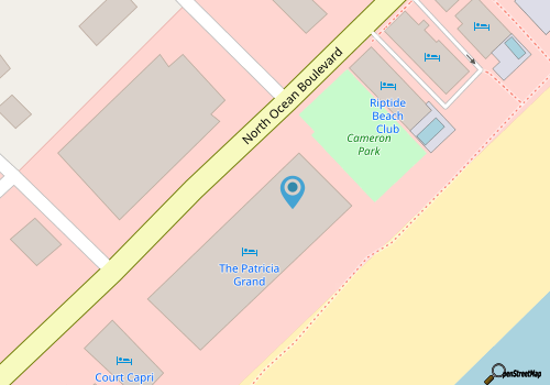 Patricia Grand Resort Hotel  map location