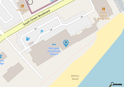 Westgate Myrtle Beach SC map location