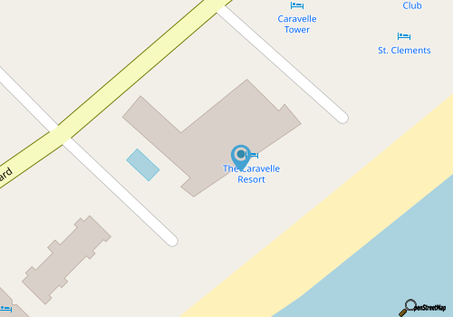 Caravelle Resort 1145 map location
