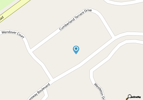 Kingston Cumberland 5A split level loft,pool,Beach map location