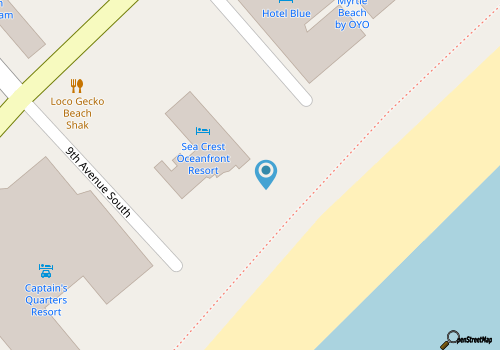 Westgate Resorts Myrtle Beach Cozy 2-bedroom apartment in map location