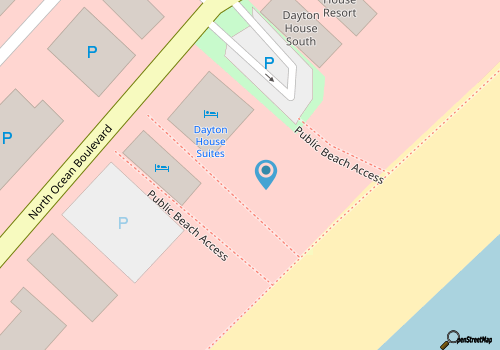 Beachfront  2-bedroom condo!  Ocean 22 a Hilton Grand Vacations Property! map location