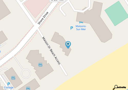 Steps to the Beach! Newly Listed Oceanview Condo With Pool and Private Balcony map location