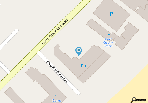 Relaxing Coastal Escape map location