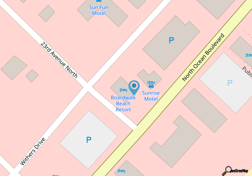  Endless Ocean Views –Beachfront map location