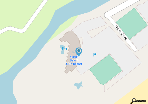Sands Beach Club 726 - 2 Bed/2 Bath Condo - Ocean Front, Pools, Hot Tub, & Tennis Courts map location