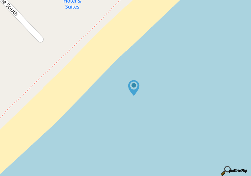 Sandcastle Rowe - One bedroom with Jack & Jill bathroom - Ocean Front map location