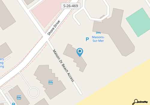 Place At The Beach VI Unit 208 - Oceanfront! map location