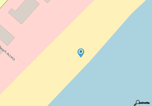 Modern Beachfront Getaway map location