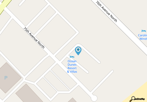 Ocean Dunes Villas 5700 map location
