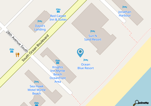 Huge 5 Bedroom Oceanfront Condo, Huge Balcony, Amazing Views, 3 Pools, Jacuzzi! map location