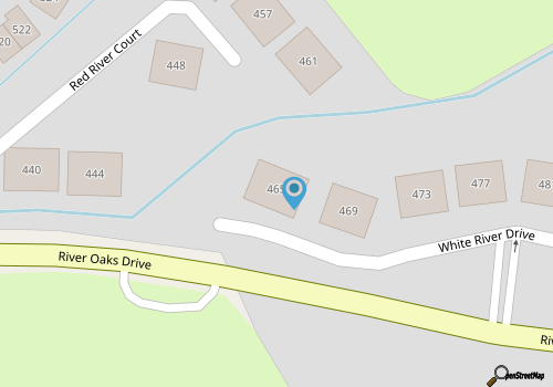 River Oaks Retreat in Carolina Forest | Rive Oaks 35F map location