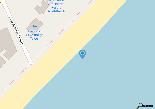 3 min walk to beach, 2 person Hot tub, 3 bedroom. map location