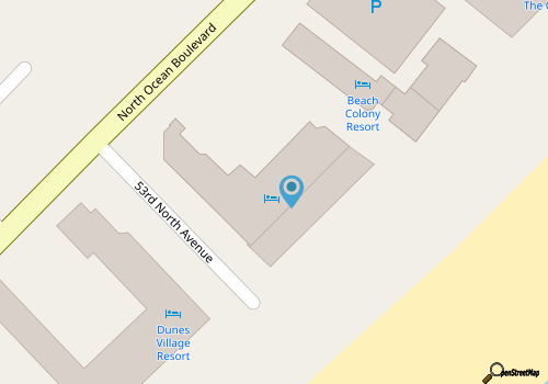 15% Off Early Birds! Oceanfront @ Dunes Village map location