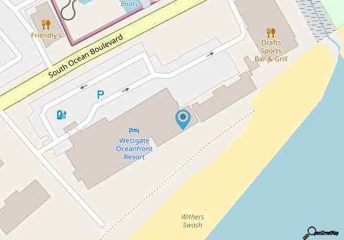 Westgate Lakes Resort & Spa- map location