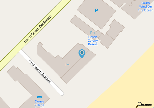 Beachfront Escape + 1BR Condo + Pools & Lazy River map location