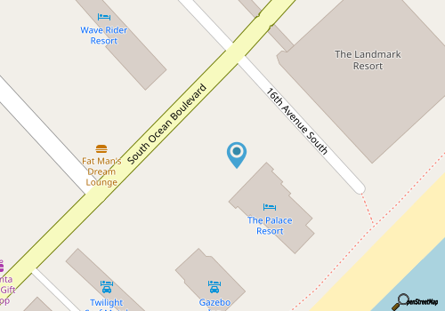 Beautiful Angle Oceanfront 2 Bedroom Condo + Official On-Site Rental Privileges map location