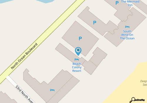 Beach Getaway Retreat with map location