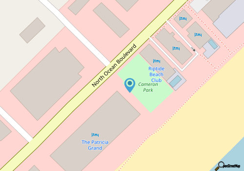 19th Floor Studio w/ Ocean View Balcony | Dog Friendly map location