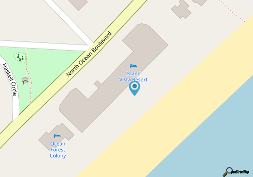 Huge Luxury 3/3 Oceanfront (7th Floor) - Available by Luxury Beach Rentals map location