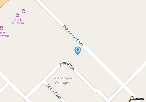Makaria's Mermaid Beach Hideaway: Cozy 2-bedroom cottage home in Myrtle Beach map location