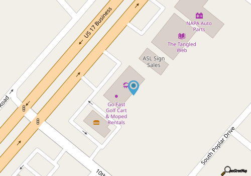 Sim Rig Appointment map location