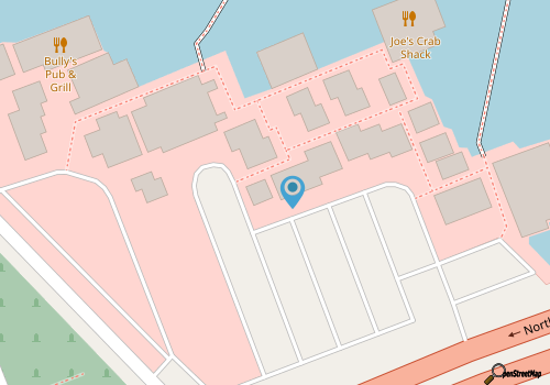 ~Beach Front Bliss~  Oceanfront Condo with a Pool map location