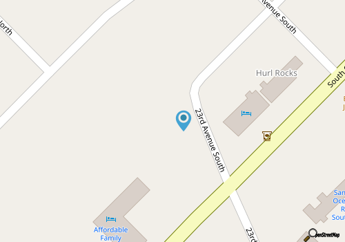 Direct Oceanfront Views 2BR 2B Condo Private Balcony Sleeps 7 map location