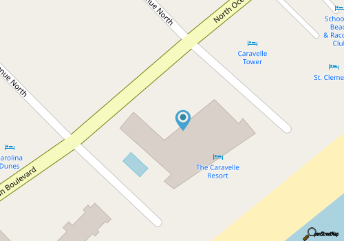 Caravelle Resort 402 map location