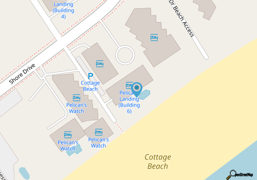 Luxury 3BR/2.5BA Condo Just 73 Steps to the Beach map location