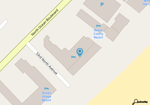 Dunes Village l Indoor Waterpark l Oceanfront map location